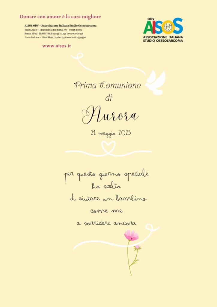 COM1 COMUNIONE 1 ROSA
